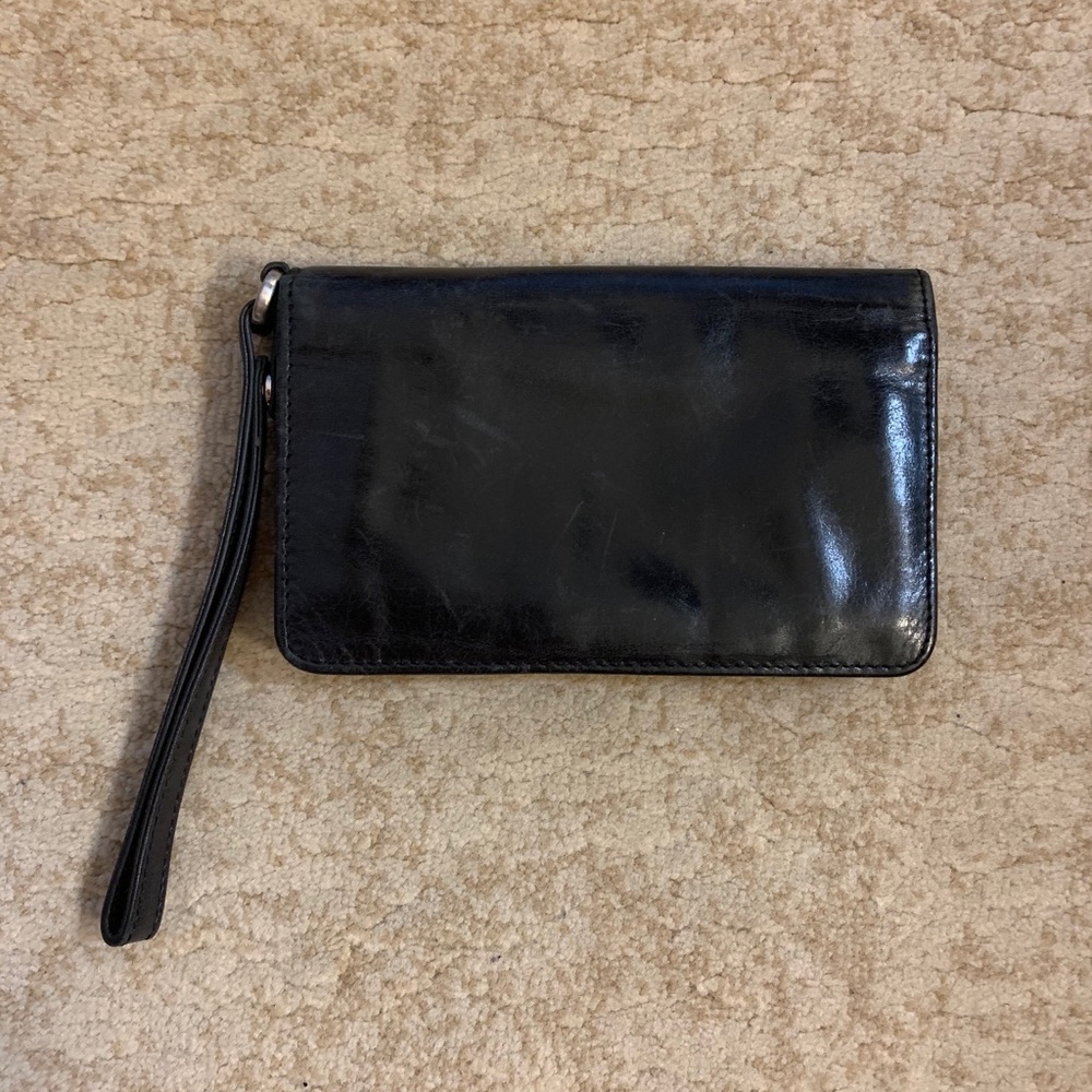 HOBO black leather wallet